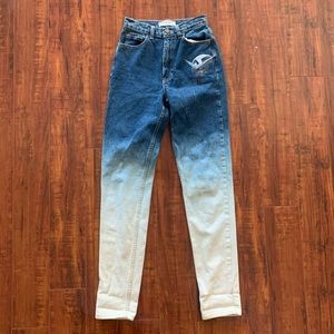 American Apparel gradient wash denim jean pants